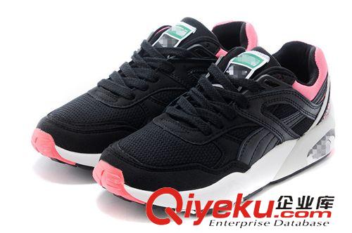 情侶鞋 新品男女同款跑步鞋防滑耐磨 時尚條紋系帶情侶運(yùn)動跑步鞋批發(fā)