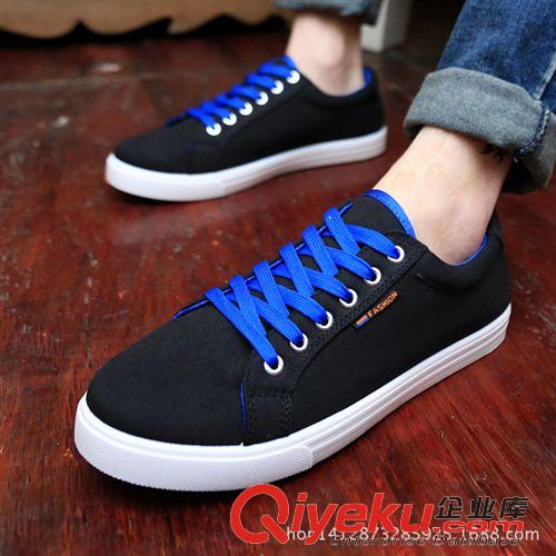 低價(jià)熱賣(mài)產(chǎn)品 2015新款休閑帆布鞋男士懶人板鞋英倫韓版潮流鞋時(shí)尚休閑男鞋批發(fā)原始圖片2