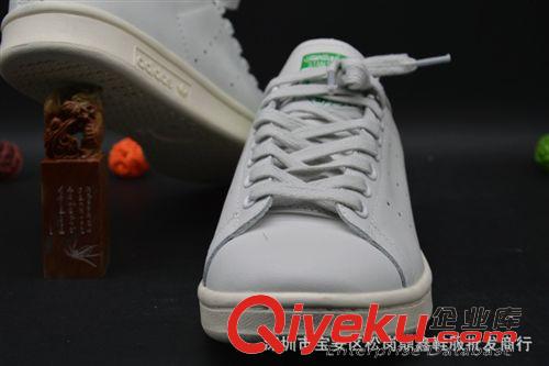 ADIDAS阿迪達斯 現貨批發Stan Smith 史密斯休閑鞋男女板鞋頭層皮運動鞋D67361原始圖片2