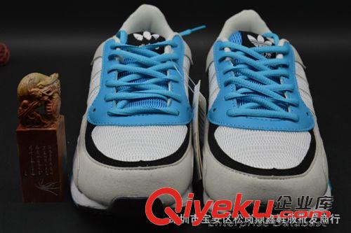 ADIDAS阿迪達斯 現貨批發男鞋女鞋ZX850運動鞋 海外限定休閑鞋  湖水藍 D65236原始圖片2