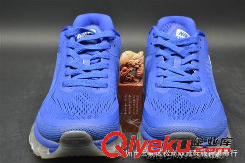 NIKE耐克 誠招代理批發運動鞋max2014全掌氣墊男鞋增高跑步鞋621078-019原始圖片2