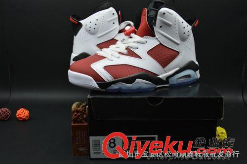 籃球鞋 現(xiàn)貨批發(fā)Retro Carmine AJ6 喬6 男鞋 胭脂紅 384664-160