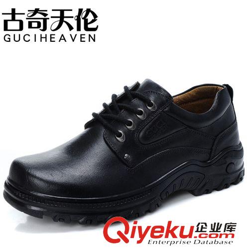 古奇天倫 黑色 鞋 粘膠鞋 現(xiàn)貨zp橡膠圓頭冬季休閑zp承諾庫(kù)存單鞋秋季原始圖片3