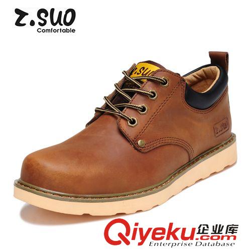 走索 走索2015新款男鞋英倫大頭皮鞋韓版潮男工裝鞋ZS135原始圖片3