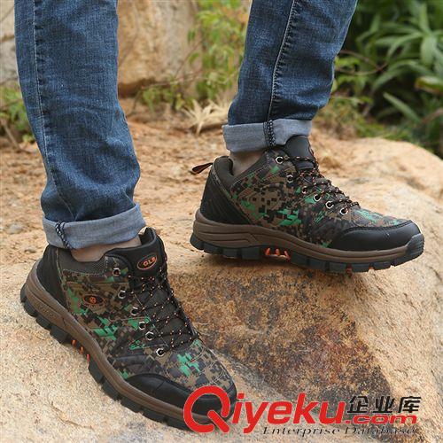 男士低幫 批發(fā)男士登山鞋速賣通代理 迷彩 中邦登山鞋戶外鞋涉水鞋 男鞋原始圖片2