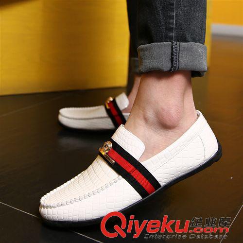 皮鞋 新款潮流新款男式韓版尖頭皮鞋 時尚英倫商務正裝男鞋子婚鞋 批發(fā)