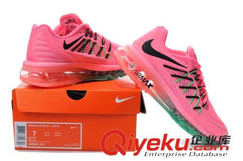跑步鞋 夏季熱銷MAX2015全掌氣墊跑步鞋男女情侶款飛線透氣運(yùn)動(dòng)鞋批發(fā)原始圖片3