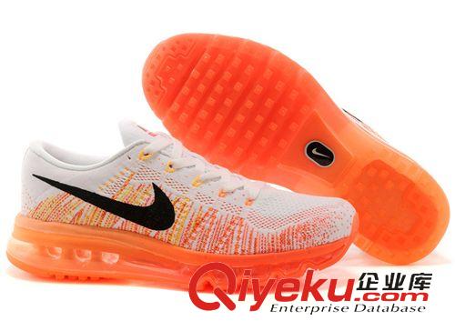 跑步鞋 2014 2015max全掌氣墊飛線男 女運動鞋彩虹編織情侶跑鞋直銷批發(fā)原始圖片3