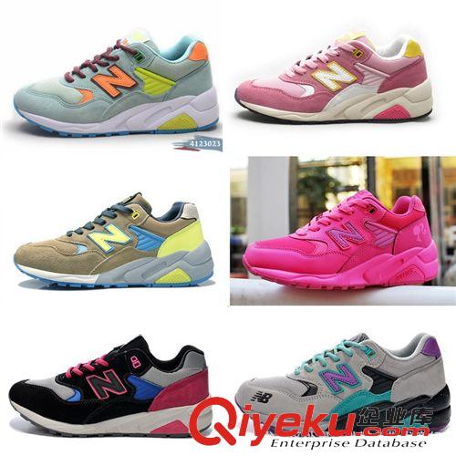 NB紐巴倫/新百倫 廠家直銷nb580荷塘月色減震防滑耐磨透氣休閑鞋跑步鞋