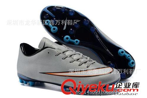 足球鞋 2015 C羅CR7刺客10代飛線四代豹紋AG釘人草CR7足球鞋soccer shoes