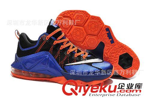 籃球鞋 外貿批發2015{zx1}爆款廠家批發詹姆斯低幫12代 籃球運動鞋
