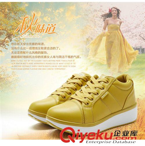 品牌運(yùn)動(dòng)鞋 貝踏zp外貿(mào)品牌女士運(yùn)動(dòng)鞋  坡跟增高鞋  韓版休閑保暖旅游鞋原始圖片2