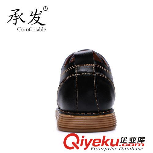真皮皮鞋 2015春夏新款男士休閑透氣皮鞋低幫耐磨正品真皮皮鞋外貿(mào)品牌男鞋原始圖片3