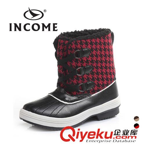 雪地靴 雪地靴批發(fā)Skechers斯凱奇熱銷同款棉靴歐美英倫風尚格子女靴原始圖片2