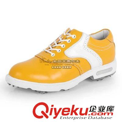 高爾夫鞋 正品 GO&GAIETY/杰蒂 高爾夫新款鞋子 男士防水高爾夫鞋 頭層牛皮原始圖片2