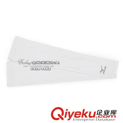 雨傘袖套 Mizuno/美津濃 夏季新款 高爾夫男士袖套 防曬無手掌冰絲袖套原始圖片2