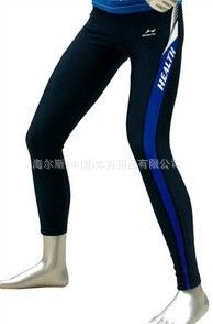 運動服 zp海爾斯運動褲 九分褲子田徑比賽褲緊身高彈性褲 0991-1批發