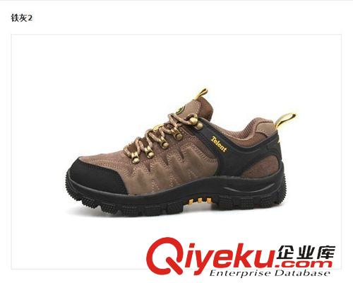 戶外登山鞋 2015年秋冬新款正品天倫天戶外登山鞋男士徒步鞋 男子登山鞋促銷原始圖片2