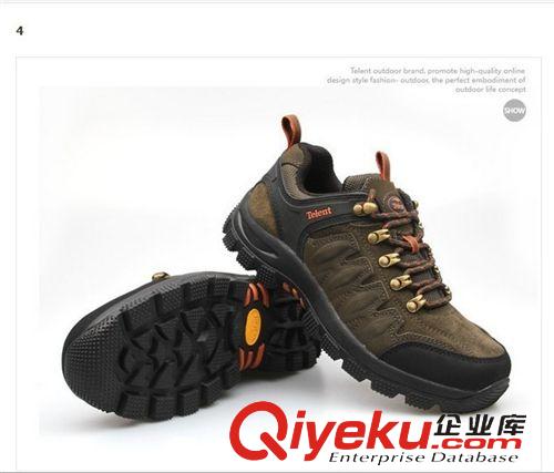 戶外登山鞋 2015年秋冬新款正品天倫天戶外登山鞋男士徒步鞋 男子登山鞋促銷原始圖片3