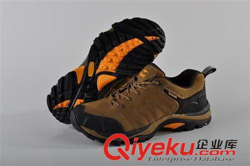 戶外登山鞋 2015新款天倫天戶外鞋男鞋徒步鞋男款戶外鞋防滑耐磨真牛皮登山鞋原始圖片2