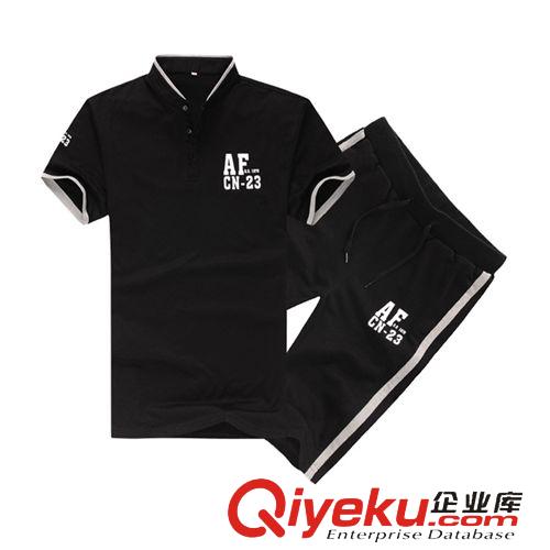 套裝 2015夏季新款青年薄款男士休閑運(yùn)動(dòng)短袖男套裝 夏季潮男網(wǎng)店代理原始圖片2