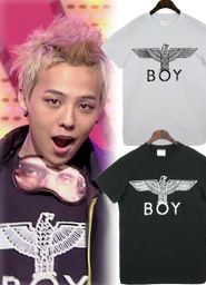男裝 bigbang GD同款 權(quán)志龍Fantastic Baby 老鷹人氣歌謠純棉短袖T恤