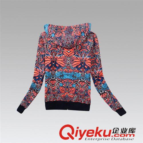 運動套裝 春秋款純棉運動休閑套裝開衫運動服女連帽運動套裝衣服+褲子原始圖片3