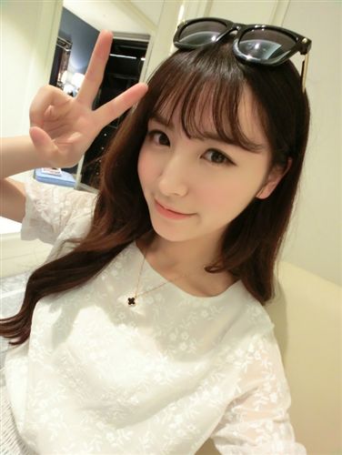 哚啦 2015夏季新款 韓國氣質淑女刺繡花朵雙層雪紡衫修身上衣女原始圖片2