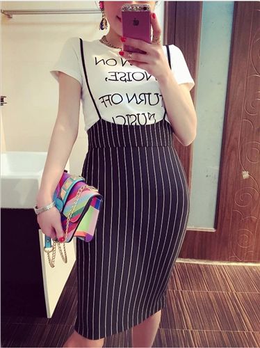 ONLY  YOU 2015夏裝 甜美氣質 優雅圓領愛心桃心印花無袖百褶大擺蓬蓬連衣裙