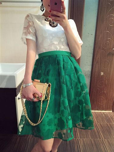 ONLY  YOU 夏季新品韓系時尚個性百搭美女印花寬松顯瘦短袖連衣裙女 好質量