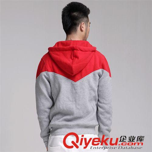 衛衣 廠家直批 庫存清理 男士韓版修身時尚撞色衛衣情侶潮款 低價拋售原始圖片2