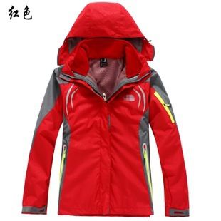沖鋒衣 戶外男女情侶款運(yùn)動(dòng)沖鋒衣 兩件套登山服滑雪服 tj促銷(xiāo)原始圖片2