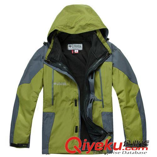 沖鋒衣 戶外男女情侶款運(yùn)動(dòng)沖鋒衣 兩件套登山服滑雪服 tj促銷(xiāo)