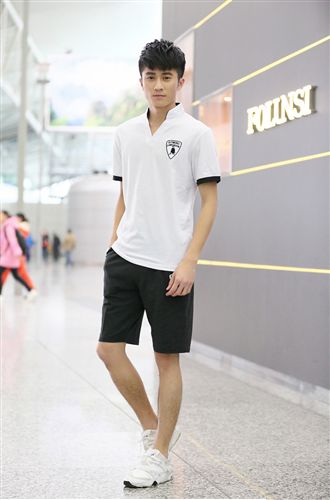 運(yùn)動(dòng)套裝 2015夏季新款男士運(yùn)動(dòng)套裝男式休閑套裝立領(lǐng)短袖休閑跑步運(yùn)動(dòng)服原始圖片2