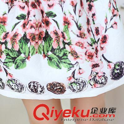 5月26號新款 實拍2015夏季新款胖mm新款歐美大碼女裝蕾絲連衣裙上衣短裙套裝潮原始圖片3