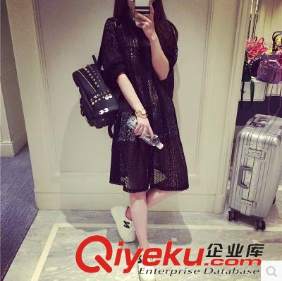 2015.4.4 2015夏季新款 蕾絲長(zhǎng)款襯衫防曬蕾絲外套開(kāi)衫 外套女（優(yōu)質(zhì)版）原始圖片2