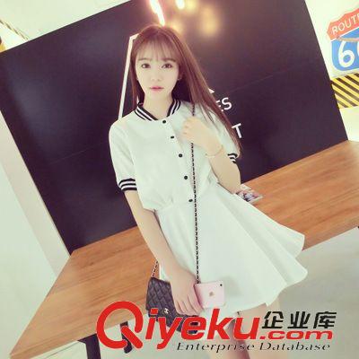 2015.4.4 2015韓國(guó)設(shè)計(jì)學(xué)院風(fēng)雪紡連衣裙原始圖片2