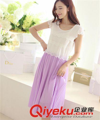 2015.4.20 2015新品夏季雪紡連衣裙波西米亞長裙修身顯瘦女裝裙子沙灘裙原始圖片3