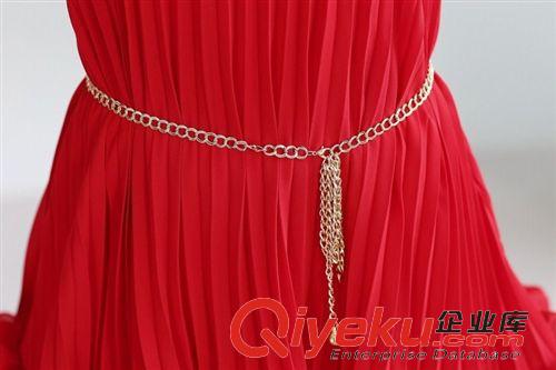 大碼女裝 2015春夏裝新款寬松韓版雪紡連衣裙短袖百褶大碼胖MM裙孕婦裙原始圖片3