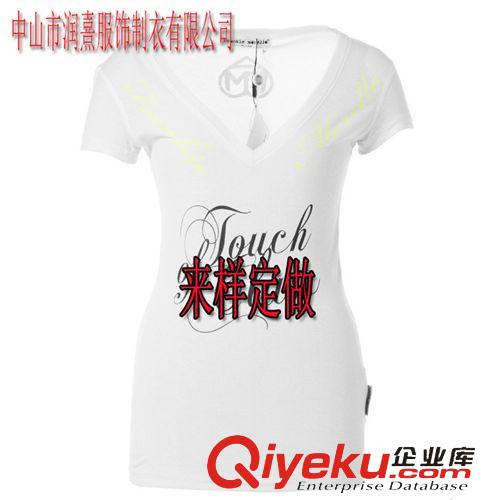 女式T恤 女裝夏季時尚新款圓領針織T恤衫 印花短袖女式廣告衫 短袖POLO衫原始圖片2