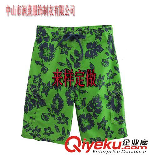 男式沙灘褲 中山廠家專業(yè)定制天貓?zhí)詫氋u家 外貿(mào)出口公司歐美gd情侶沙灘褲原始圖片2