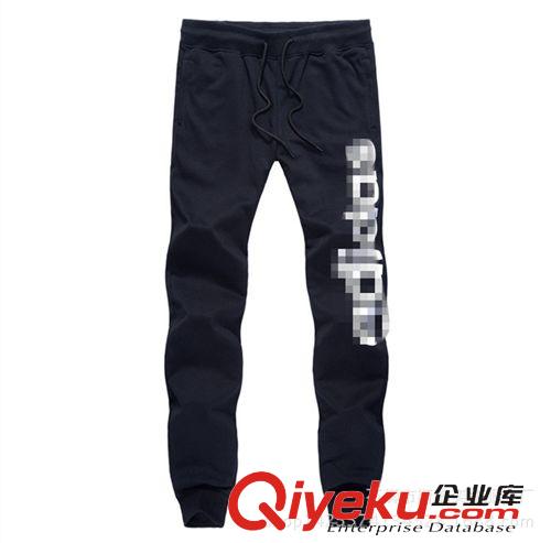 運(yùn)動(dòng)褲 2015春秋爆款運(yùn)動(dòng)長(zhǎng)褲男收口衛(wèi)褲松緊系帶小腳褲773#一件代發(fā)原始圖片3