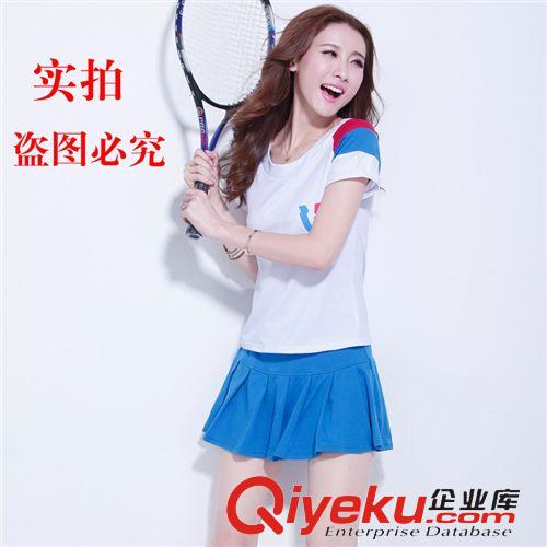 所有產(chǎn)品 2015夏裝新款大碼女裝短袖網(wǎng)球裙韓版寬松短裙休閑運(yùn)動套裝女原始圖片2