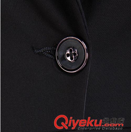 職業(yè)套裝 2015新款OL女裝夏裝套裙工作服西服短袖職業(yè)裝原始圖片3