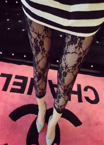 打底褲 2015初夏人手必備美腿打底sq蕾絲打底七分褲 潮 A64
