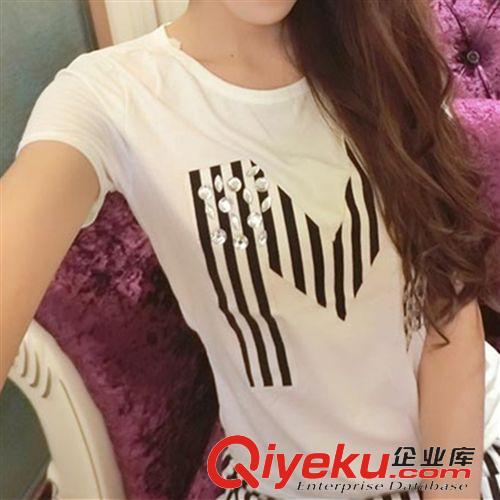 套裝 2015新款上衣t恤夏季七分褲短袖運(yùn)動(dòng)套裝女夏休閑服兩件套