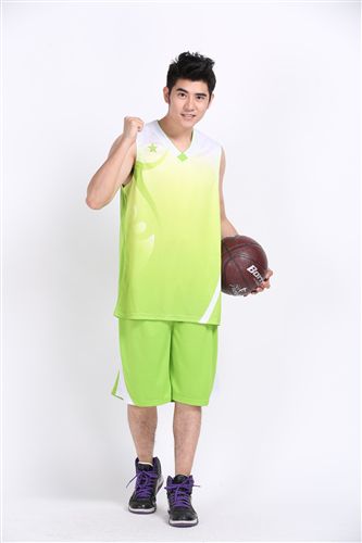 籃球服 2015-2016新款漸變色休閑運動籃球服套裝660藍色專業球服團購
