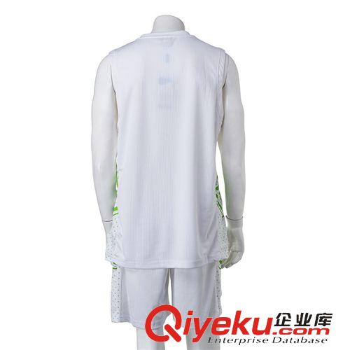籃球服 越奧2015年休閑運動籃球服套裝1509白色吸汗透氣球衣專業球服原始圖片2