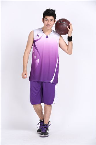 籃球服 越奧2015年休閑運動籃球服套裝1509藍色吸汗透氣球衣專業球服