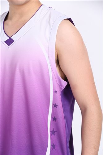 籃球服 2015-2016新款休閑運動籃球服套裝男款660紫色專業球服團購原始圖片3